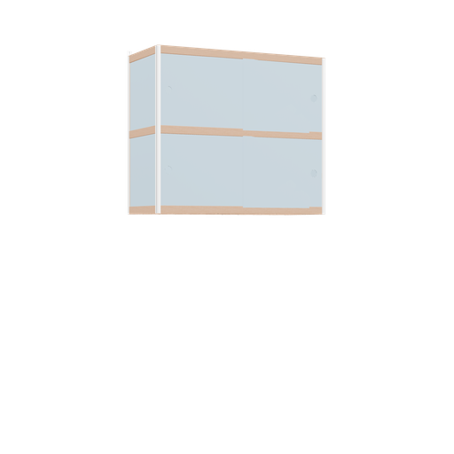 [400213646] Zwevende kast (86x100x42 cm)