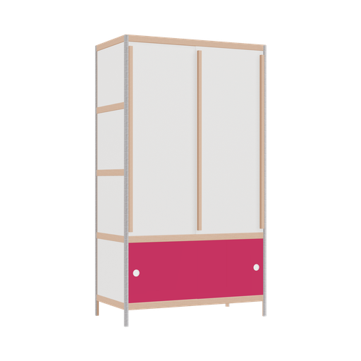 [400226950] Kleerkast (178x100x52 cm)