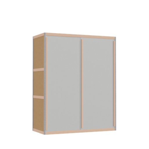 [400242305] Kleerkast (147x120x52 cm)