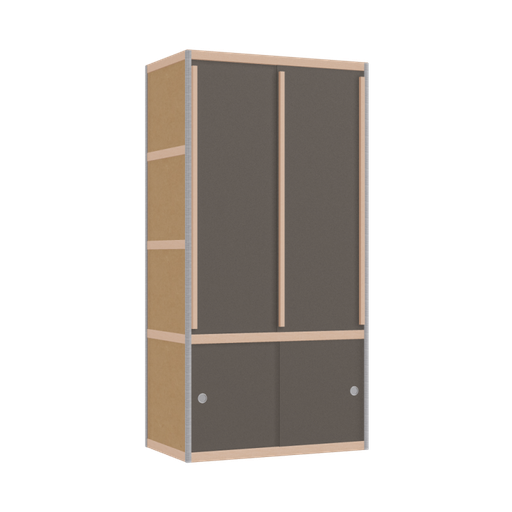 [400243097] Kleerkast (178x90x52 cm)