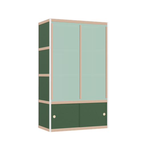 [400289059] Kleerkast (168x100x52 cm)