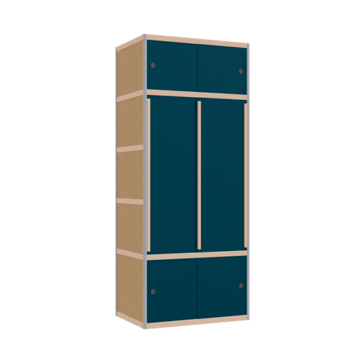 [400297308] Kleerkast (219x90x62 cm)