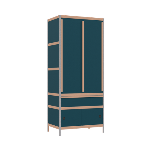 [400301172] Wardrobe (189x80x52 cm)