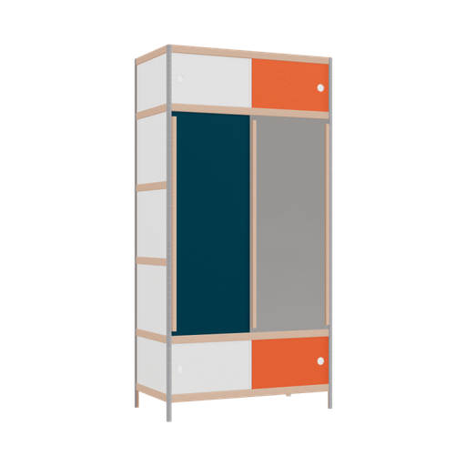 [400302295] Wardrobe (199x100x52 cm)