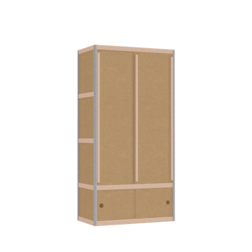 [400314709] Kleerkast (158x80x42 cm)