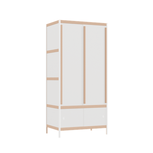 [400315055] Kleerkast (168x80x52 cm)