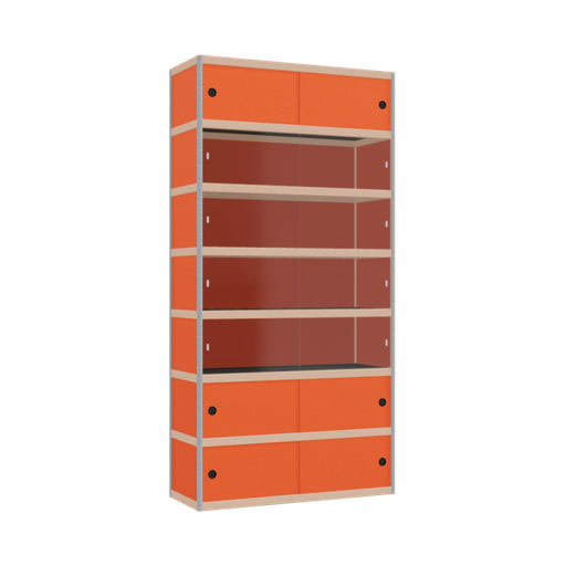 [400212730] Vitrine (221x110x42 cm)