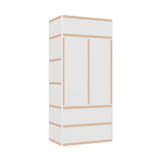 [400230178] Penderie (220x100x62 cm)