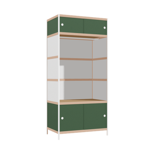 [400388156] Kleerkast (219x100x62 cm)