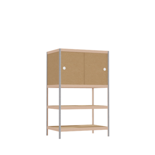 [400120925] Armoire (127x80x52 cm)