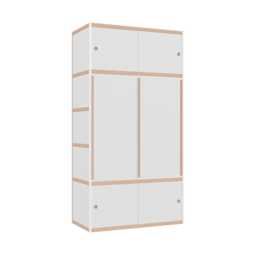 [400274806] Kleerkast (229x120x62 cm)