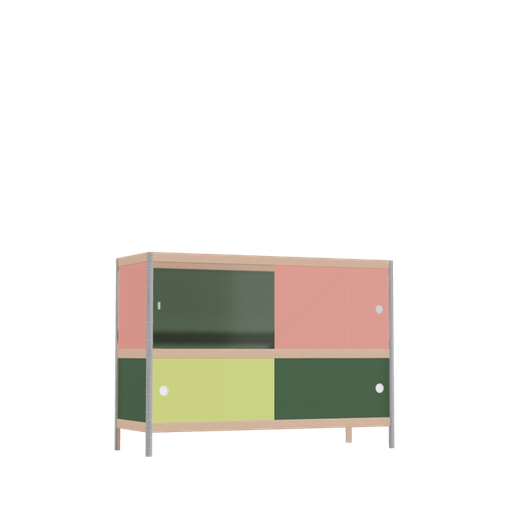 [282936165] Kast (86x120x42 cm)