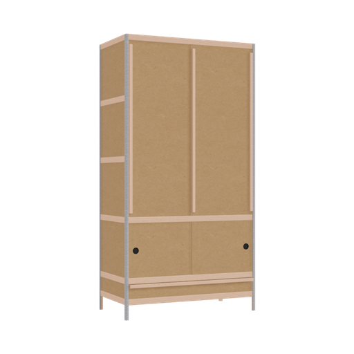 [400149954] Wardrobe (192x100x52 cm)