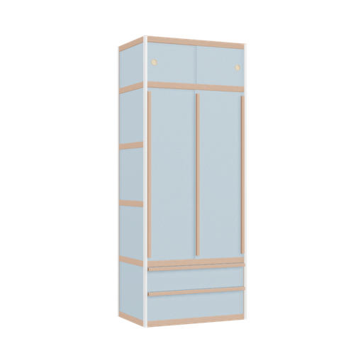 [400236014] Wardrobe (199x80x52 cm)