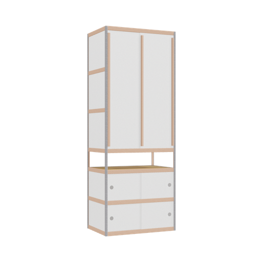 [400259344] Penderie (210x80x52 cm)