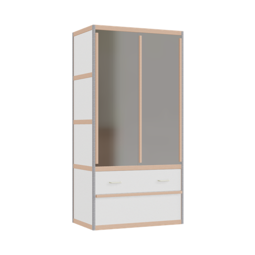 [400271060] Kleerkast (178x90x52 cm)