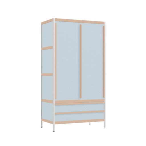 [400296971] Kleerkast (169x90x52 cm)