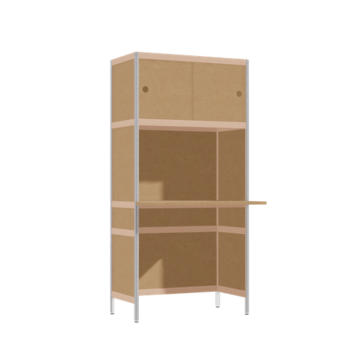 [400479946] Cantilevered desk (165.5x80x63.6 cm)