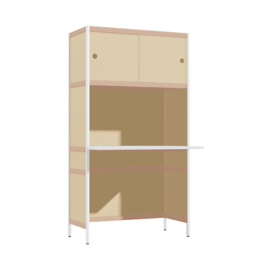 [400481285] Bureau débordant (165.5x90x63.6 cm)