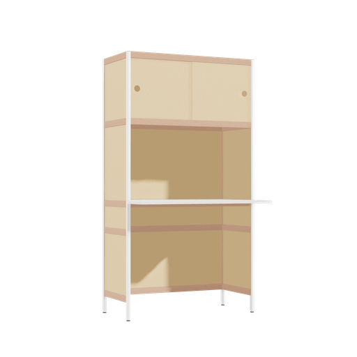 [400481285] Cantilevered desk (165.5x90x63.6 cm)