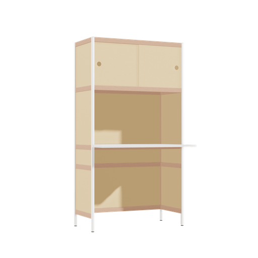 [400481285] Overhangend bureau (165.5x90x63.6 cm)