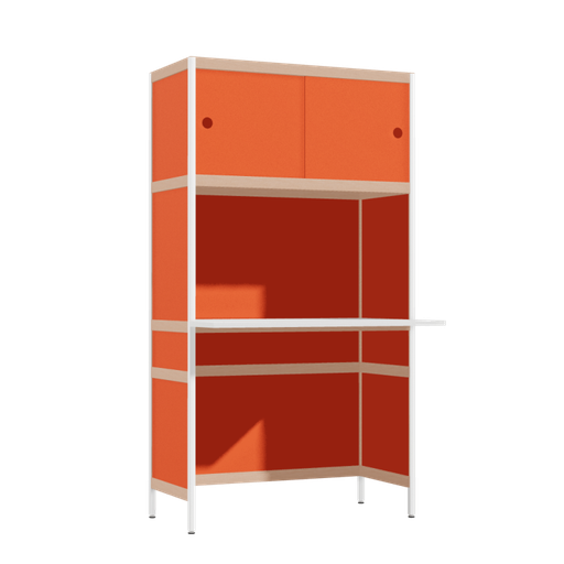 [400481269] Cantilevered desk (165.5x90x63.6 cm)