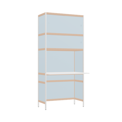 [400479912] Cantilevered desk (196.5x90x63.6 cm)