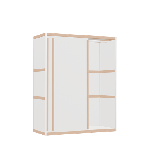 [400282881] Wardrobe (147x120x52 cm)