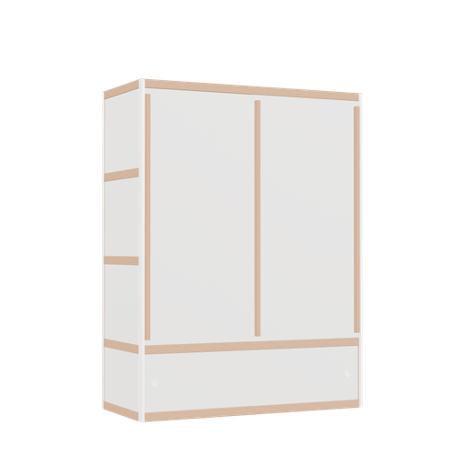 [400238789] Wardrobe (158x120x52 cm)