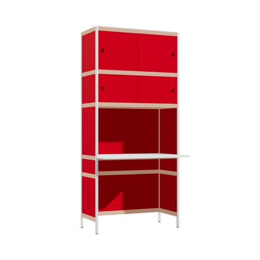 [400481297] Cantilevered desk (196.5x90x63.6 cm)