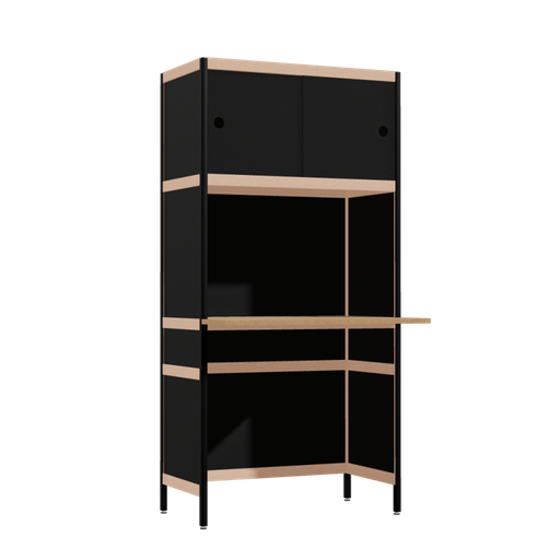 [400479945] Bureau débordant (165.5x80x63.6 cm)