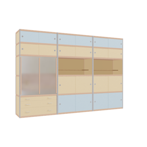 [f11655] Furniture (219x320x52 cm)