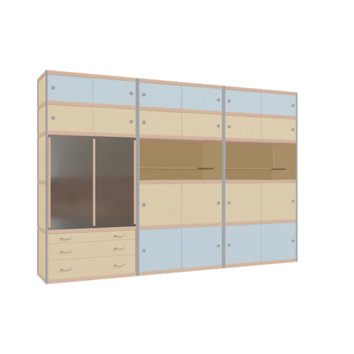 [f11655] Furniture (219x320x52 cm)