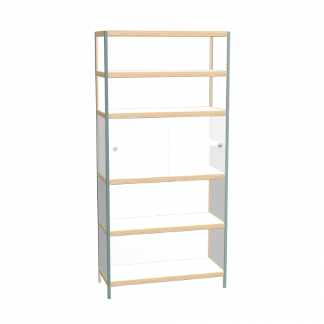 [400119600] Kast (209x100x42 cm)