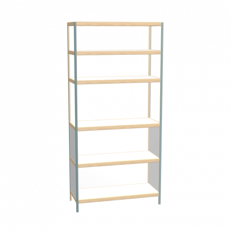 [400119602] Étagère (209x100x42 cm)