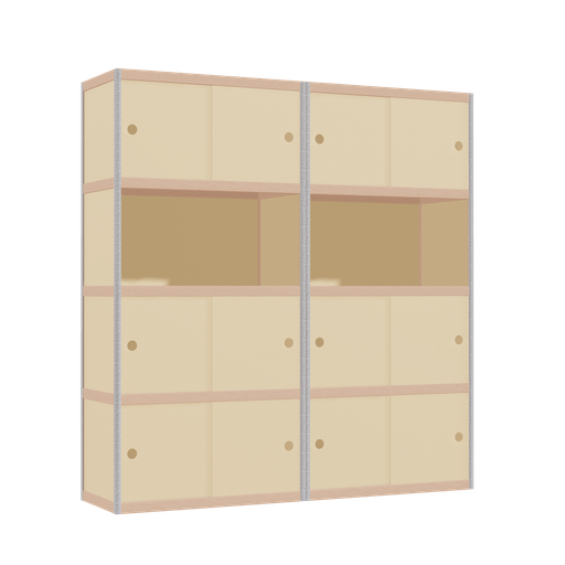 [f22677] Furniture (168x160x42 cm)