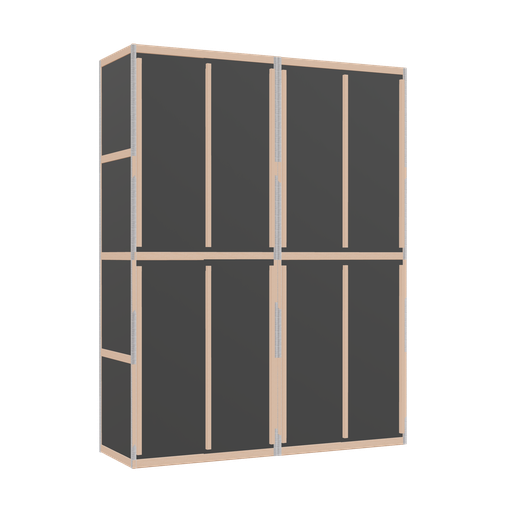 [f41358] Furniture (208x160x52 cm)