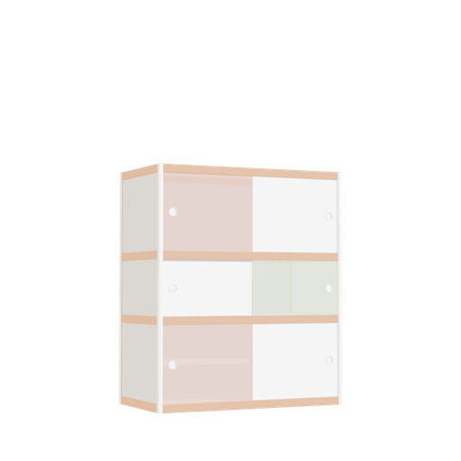 [400122223] Armoire (117x100x52 cm)