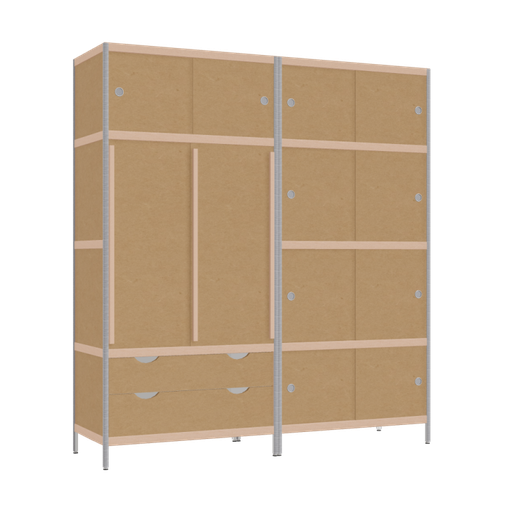 [f77212] Furniture (199x180x52 cm)