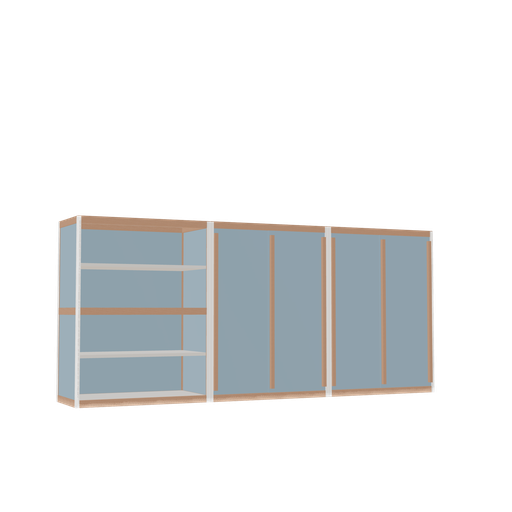 [f81328] Furniture (106x240x42 cm)