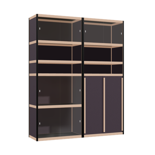 [f81423] Furniture (199x160x42 cm)