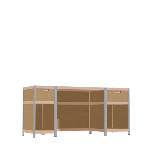 [f113239] Meubles (71x154x52 cm)