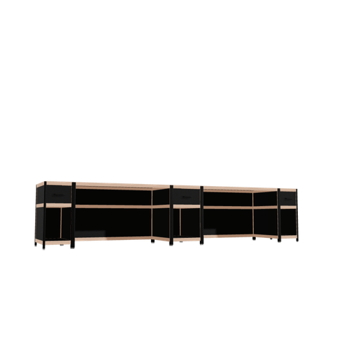 [f113237] Furniture (74x346x62 cm)