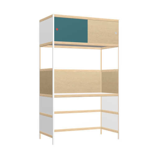 [400398426] Integrated desk (199x120x62 cm)