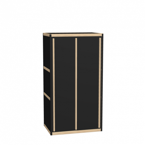 [400212232] Kleerkast (147x80x52 cm)