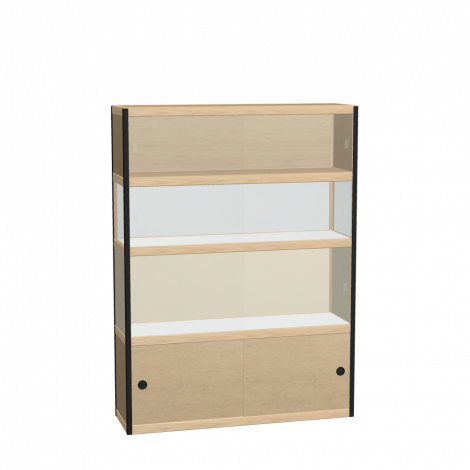 [400212631] Vitrine (148x110x32 cm)