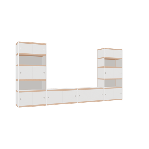 [f81320] Furniture (179x360x42 cm)