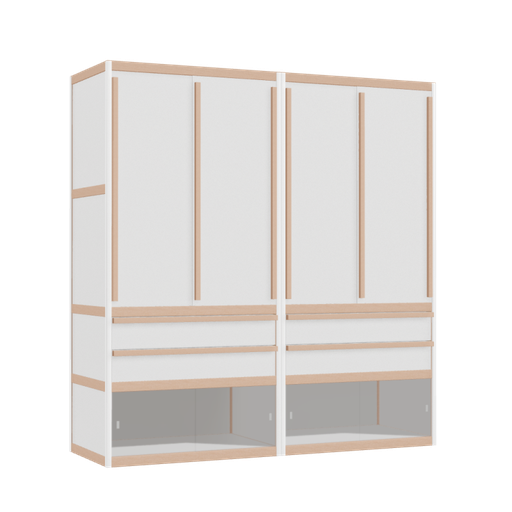 [f81311] Furniture (168x160x52 cm)