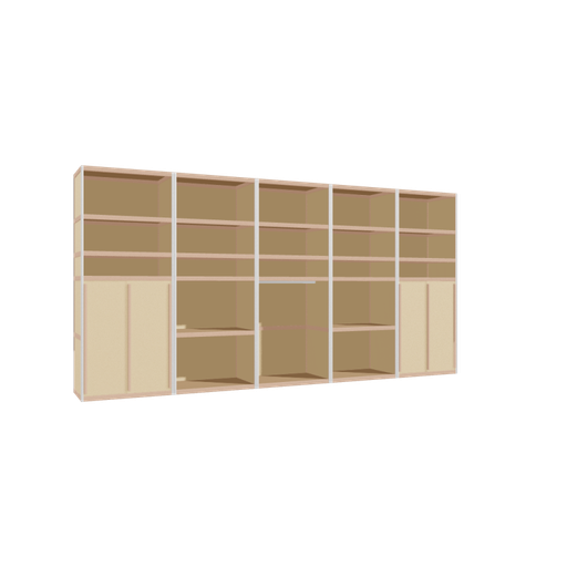 [f109747] Furniture (199x400x52 cm)