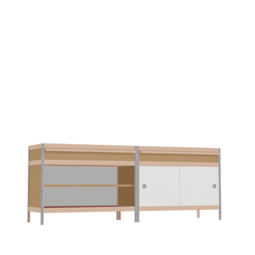 [f21845] Furniture (69x180x42 cm)